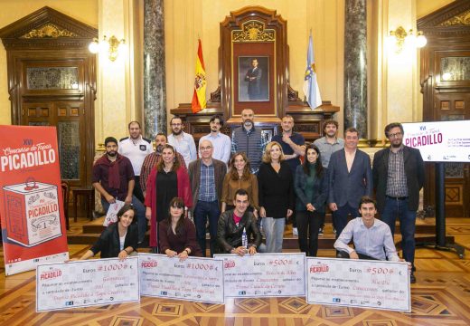 Rey e Cabanas fan entrega dos premios do XVI Concurso de Tapas Picadillo
